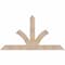 Ekena Millwork Richland Smooth Timber Gable Bracket, Douglas Fir, 72"W x 39"H x 3 1/2"D x 5 1/2"F, 13/12 Pitch GBW072X39X0406RIC00SDF - alternate 1